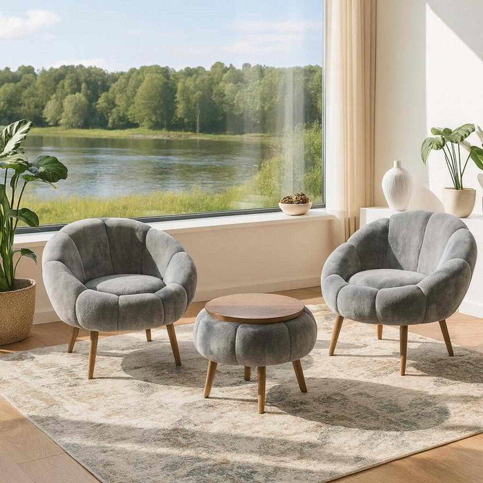 Atelier Del Sofa Lida Wellsoft - Gris